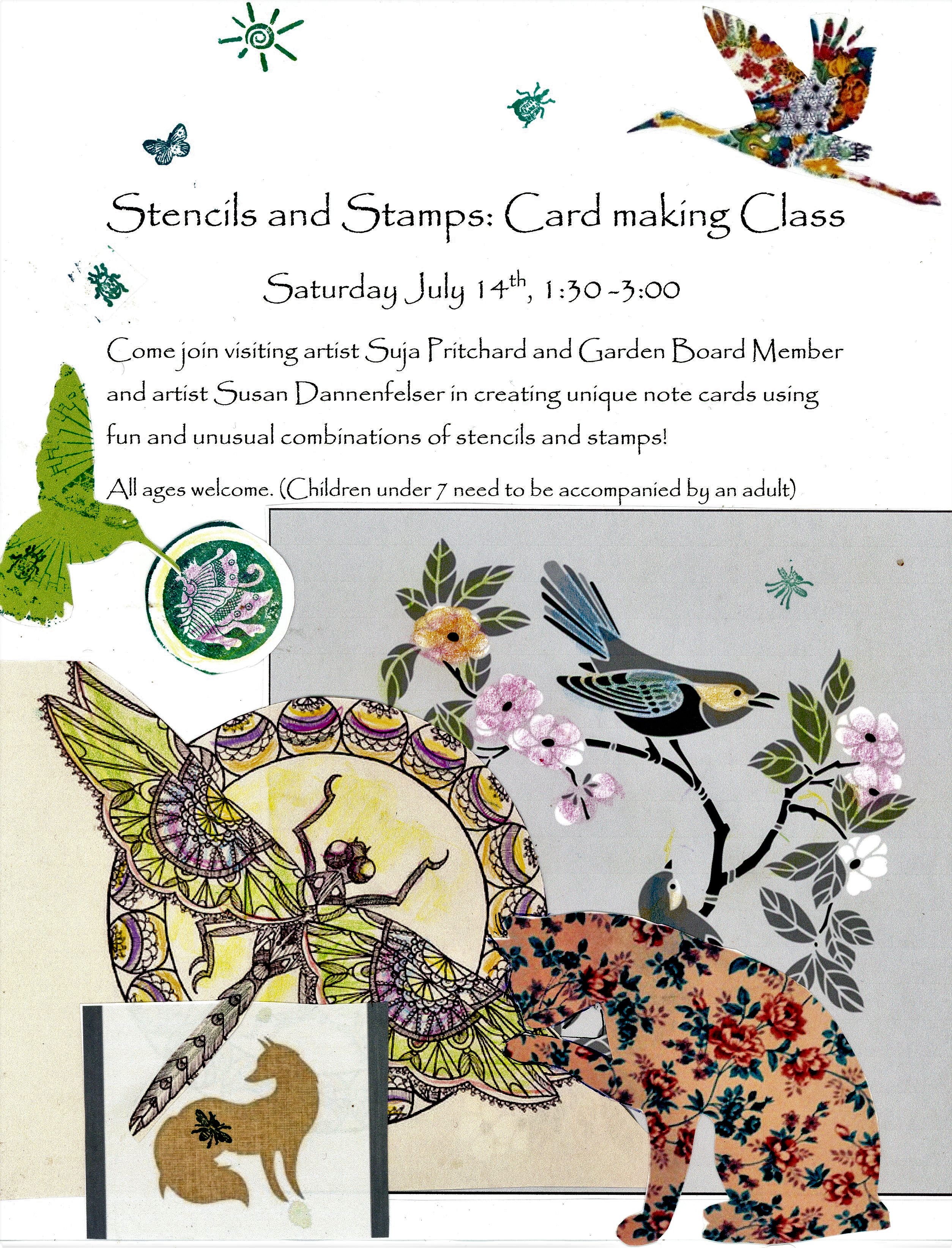 stencil and stamps flyer23